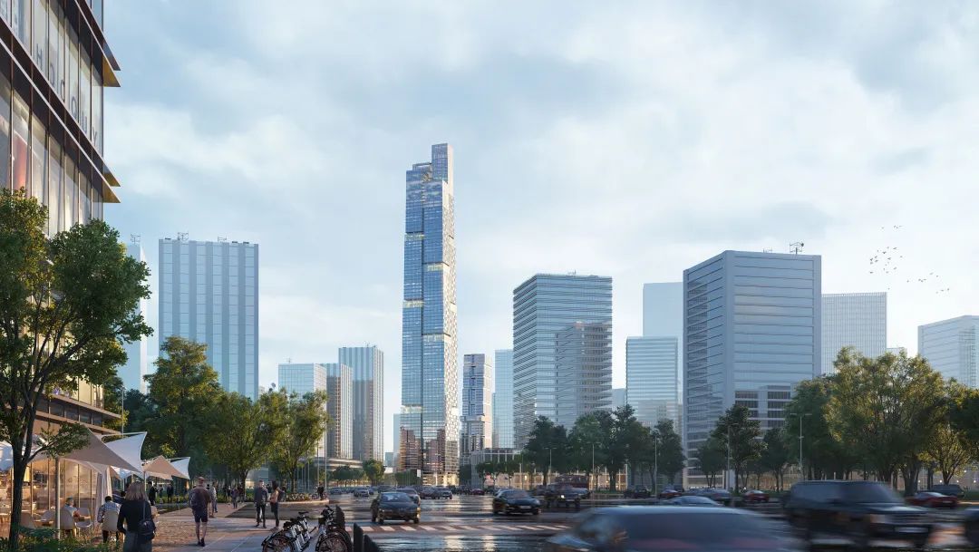 重塑成都天际线，中建八局中标西南第一高楼(图3)
