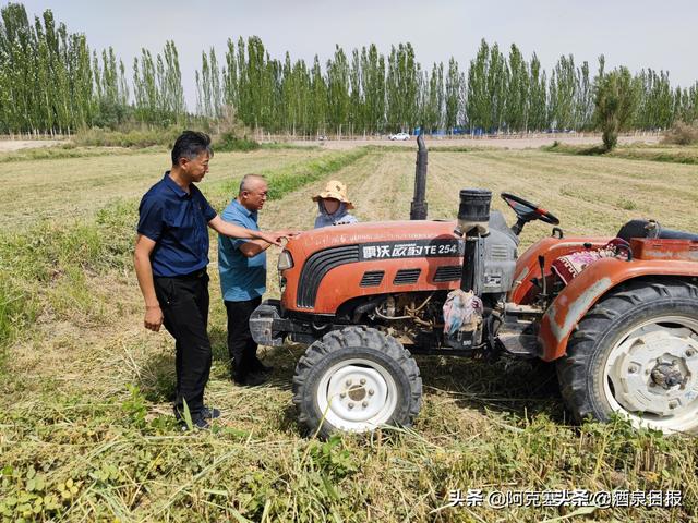 「学习贯彻省第十四次党代会精神」阿克塞县农机机械服务中心三项举措保障“夏忙”时节农机安全(图5)