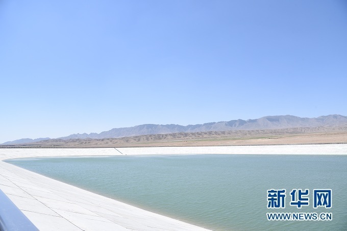 一水润城绘新绿白银景泰灌溉引水工程“止渴”旱塬(图1)