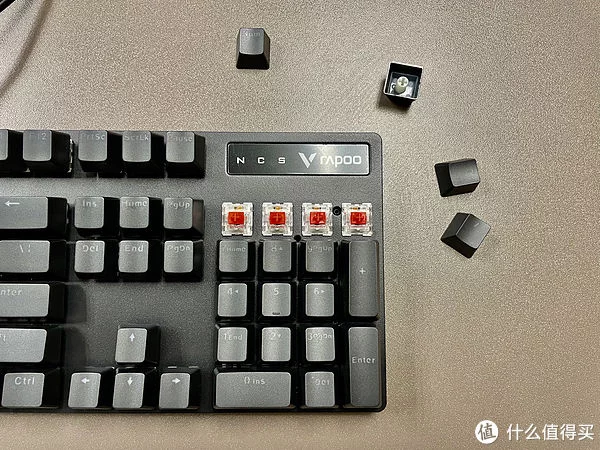 好用不贵的机械键盘：89元入手雷柏V500PRO红轴替换樱桃MX3800黑轴(图4)