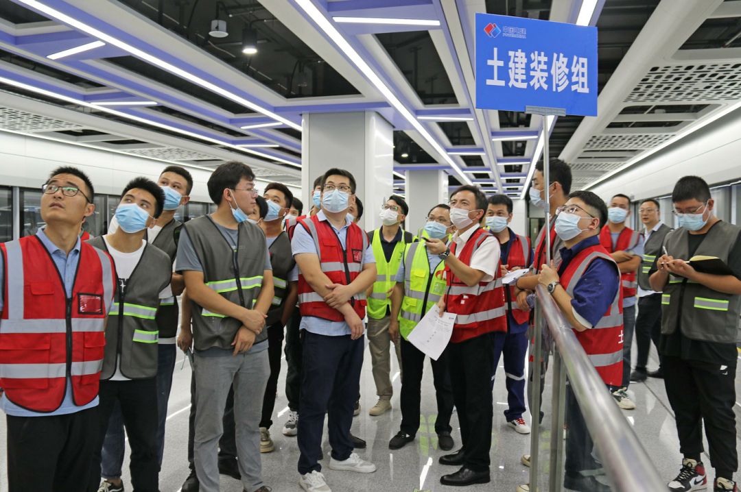 深圳地铁12号线首批单位工程暨人防工程通过验收(图2)