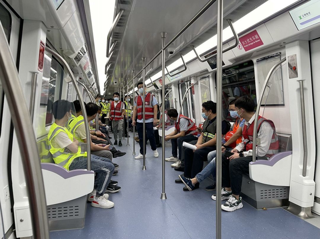 深圳地铁12号线首批单位工程暨人防工程通过验收(图5)