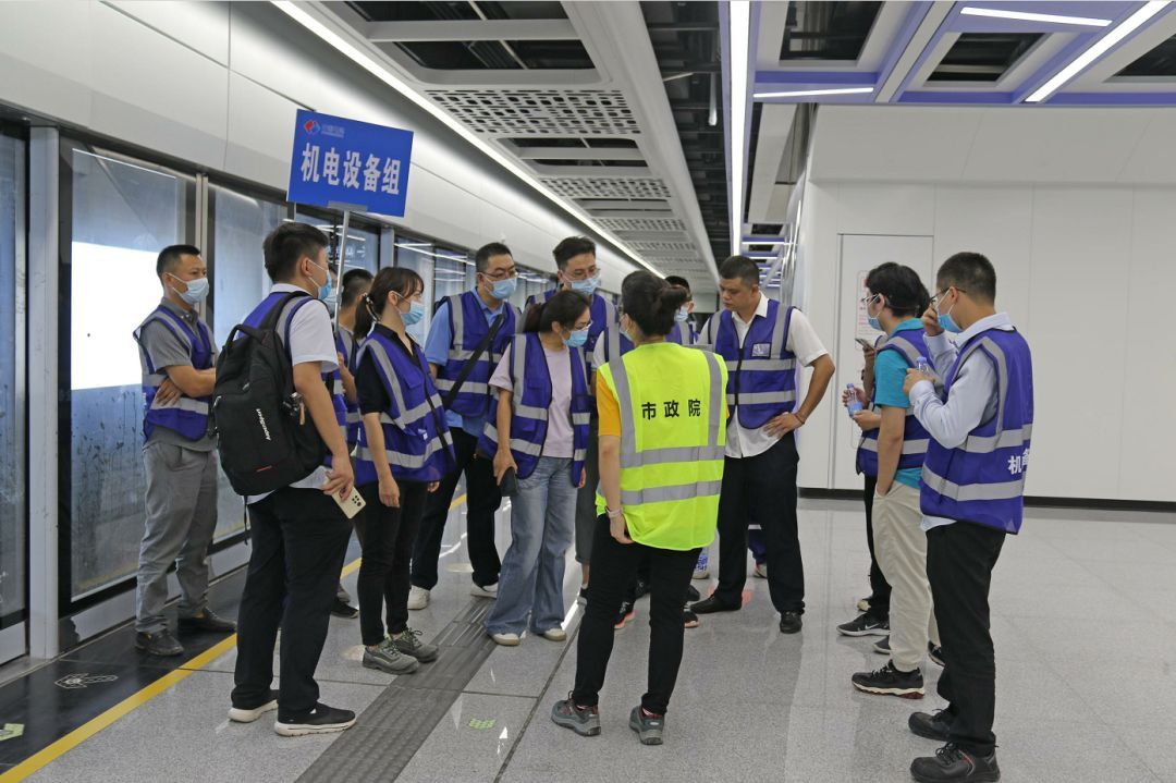 深圳地铁12号线首批单位工程暨人防工程通过验收(图3)