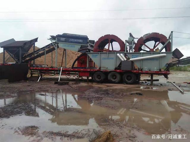 车载流动式洗砂-轮斗式洗砂机在移动洗沙方面的新应用(图3)