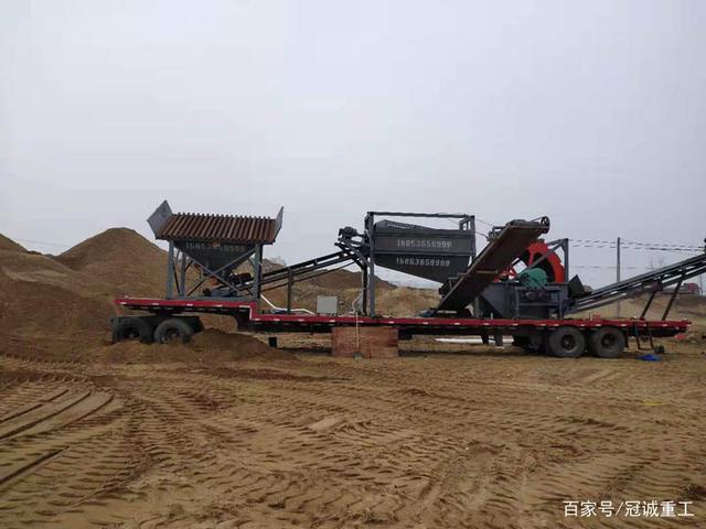车载流动式洗砂-轮斗式洗砂机在移动洗沙方面的新应用(图2)