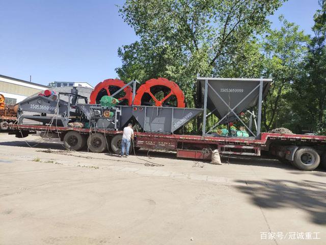 车载流动式洗砂-轮斗式洗砂机在移动洗沙方面的新应用(图1)