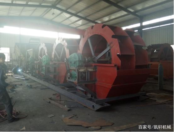 轮斗式洗砂机的生产能力和什么有关呢？(图2)