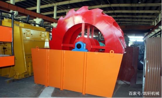 轮斗式洗砂机的生产能力和什么有关呢？(图1)