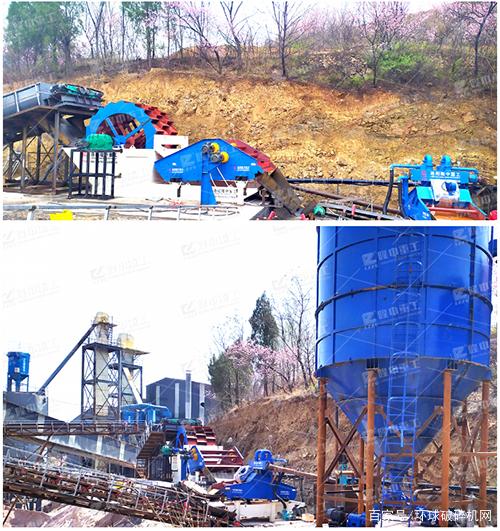 隆中重工承建登封时产150吨环保洗砂回收零排放生产线投产(图2)