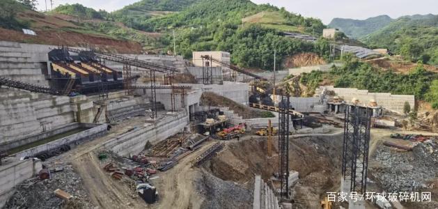 助力西十高铁建设，磊蒙湖北骨料项目迅速建设中！(图1)