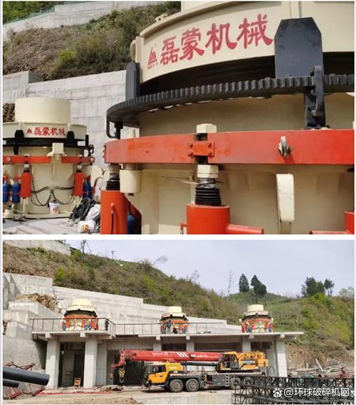 助力西十高铁建设，磊蒙湖北骨料项目迅速建设中！(图2)