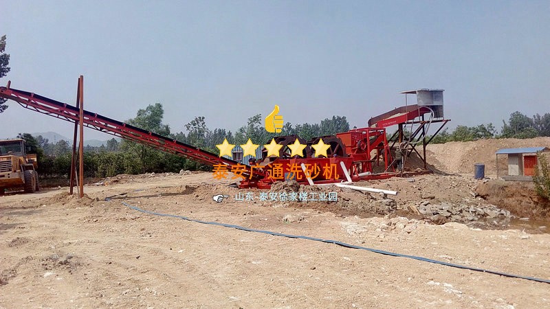 风化砂洗沙机是很简单的洗沙机,没有那么多技术可言(图2) 风化砂洗沙机是很简单的洗沙机,没有那么多技术可言(图2)