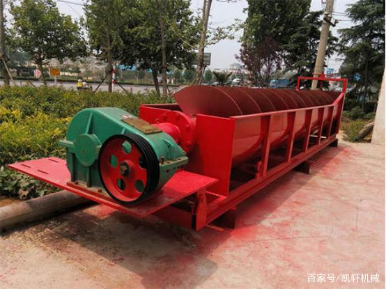 螺旋洗砂机的工作原理你知道吗?(图1) 螺旋洗砂机的工作原理你知道吗?(图1)