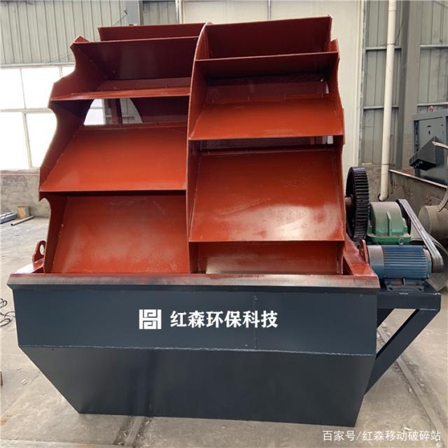 轮式洗砂机是砂石生产线中的“宠儿”(图3)