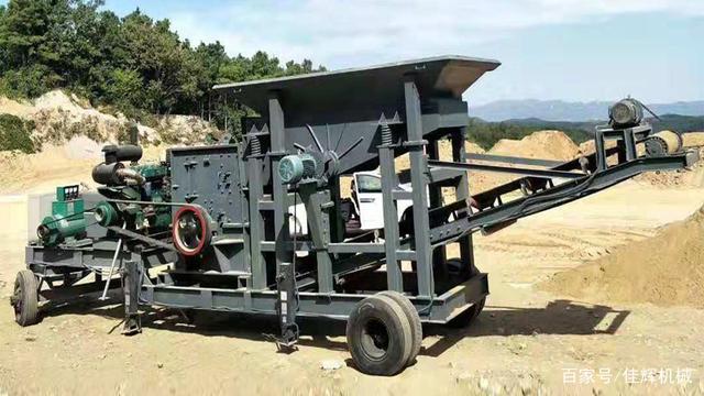 细沙回收机滚筒筛沙机振动筛沙机破碎机轮式洗砂机(图4)