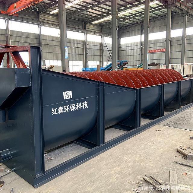 “新一代”的矿山砂石洗选设备：螺旋洗砂机(图1)