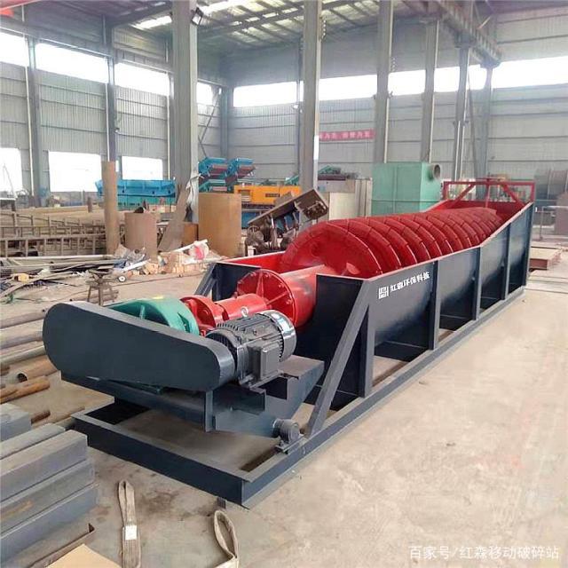 “新一代”的矿山砂石洗选设备：螺旋洗砂机(图3)