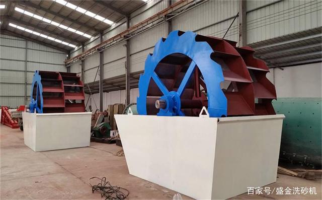 轮斗式洗砂机工作流程(图1)