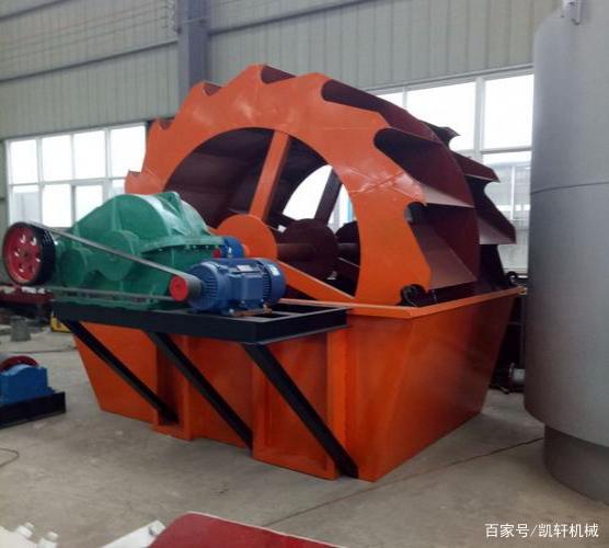 轮斗式洗砂机的操作规范及维护！(图1)