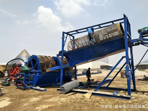 海沙淡化设备是怎么上料的？海砂淡化工艺原理(图2)