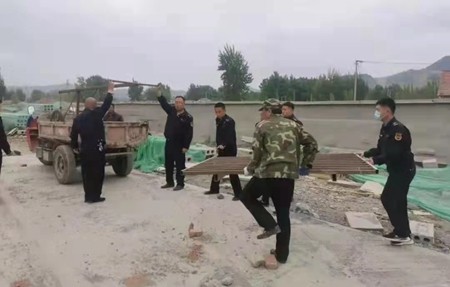 青州市庙子镇：重拳整治私采滥挖非法洗砂守住生态资源“红线”(图3)