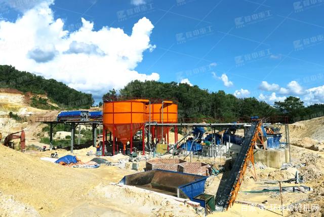 隆中重工越南石英砂洗砂干排及尾水处理生产线投产(图1)