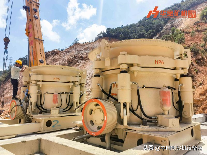 「看现场」华宝矿机福建福清时产2000吨高标砂石骨料项目(图3)