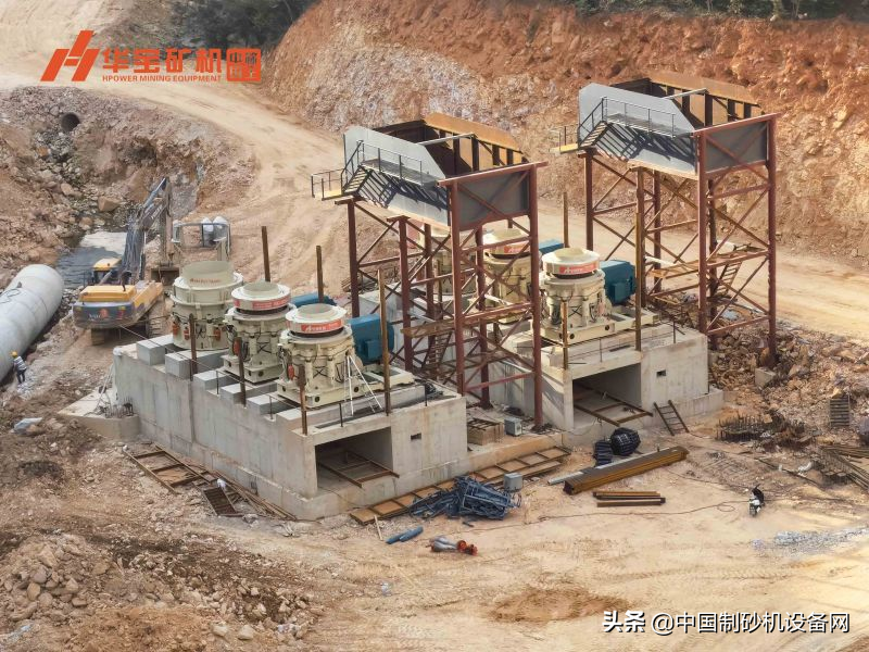 「看现场」华宝矿机福建福清时产2000吨高标砂石骨料项目(图5)