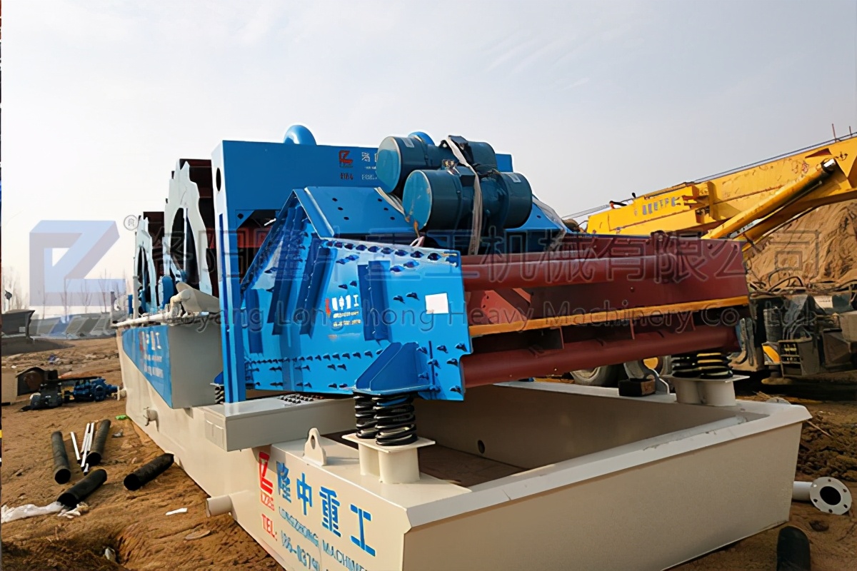 环保轮式洗砂机设备哪里有？多少钱？(图1)