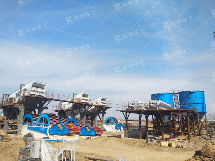 时产100吨的小型细沙回收机案例现场，砂子回收效率不错(图4)