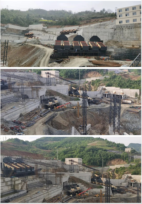 助力西十高铁建设，磊蒙湖北骨料项目迅速建设中(图3)