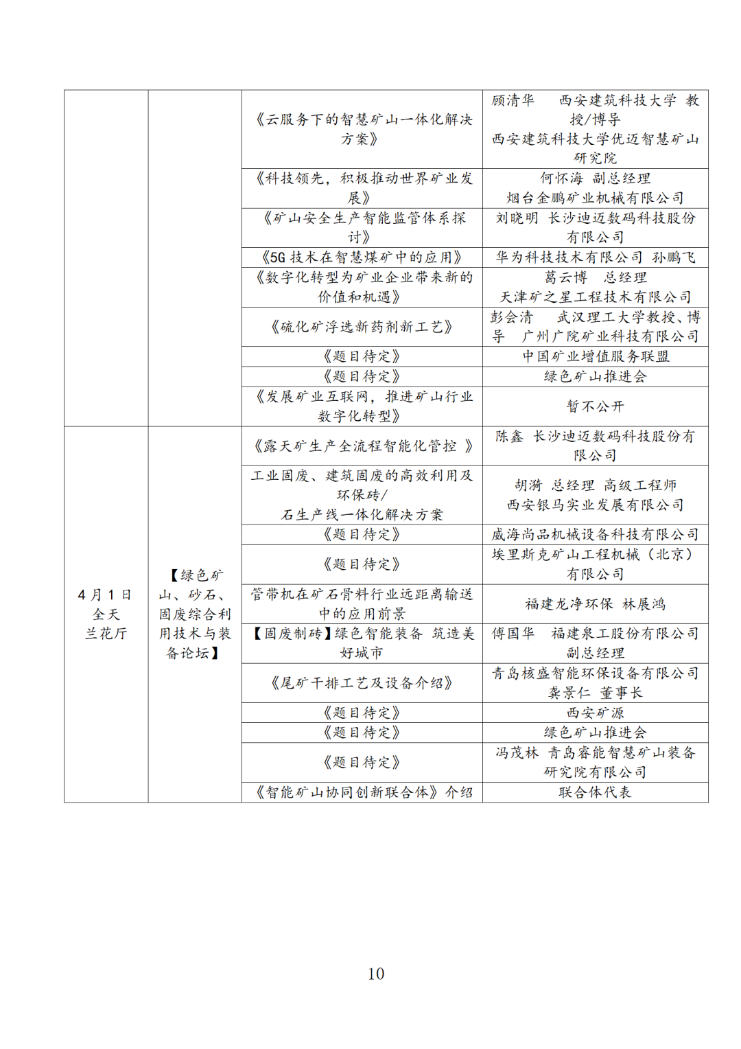 3月矿业采购会，大咖云集，干货满满，部分主讲嘉宾早知道(图11)