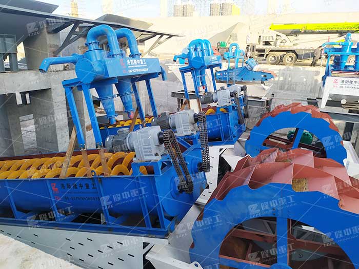 轮斗洗沙机细砂流失怎么处理？大型洗砂回收一体机了解下(图1)