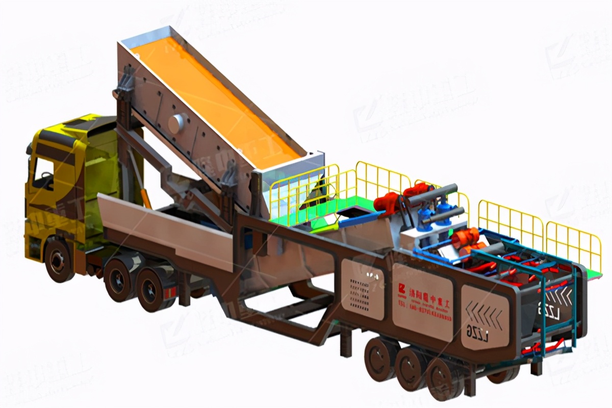 移动洗砂机颠覆传统洗砂生产线，开辟洗砂新出路(图2)