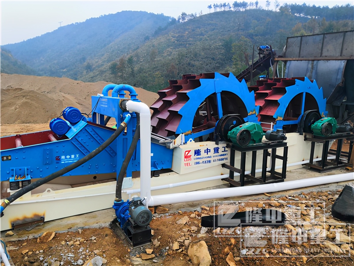 每小时产100方以上的螺旋洗沙机多少钱一台？(图2)