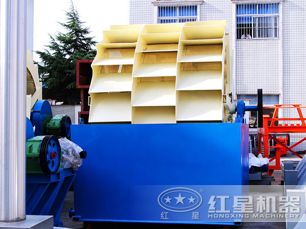 大型号轮式洗砂机每天能洗多少吨物料？(图1)