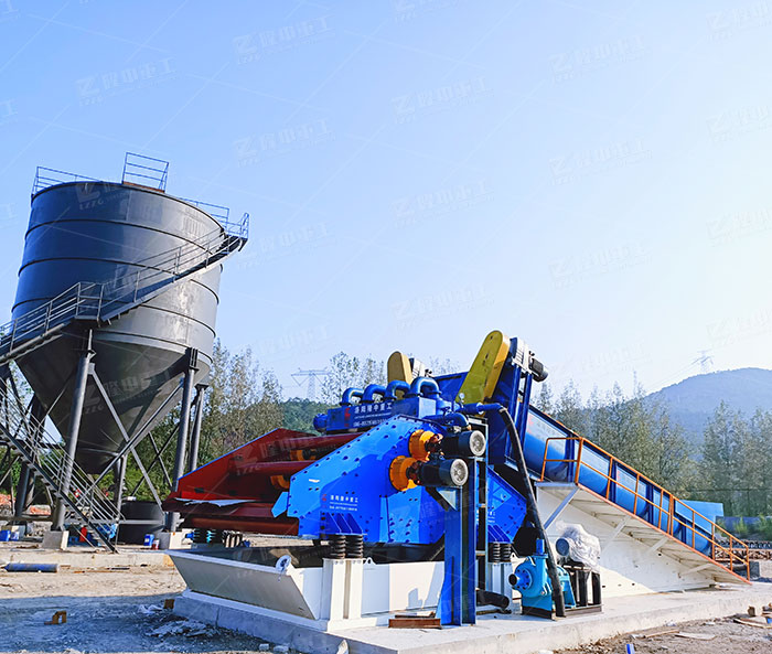 砂石升价,清洗不贵,螺旋洗砂机洗砂工艺流程(图4) 砂石升价,清洗不贵,螺旋洗砂机洗砂工艺流程(图4)