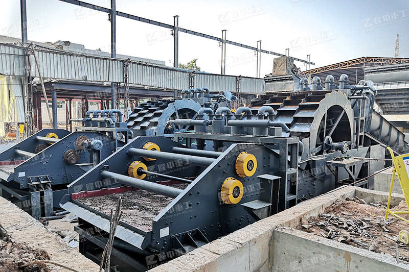 如何有效地去除机制砂中多余的石粉？(图1)