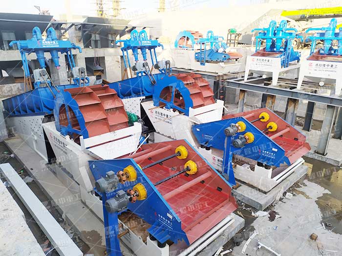 轮斗洗沙机洗砂效果怎样？细砂流失怎么办？(图1)