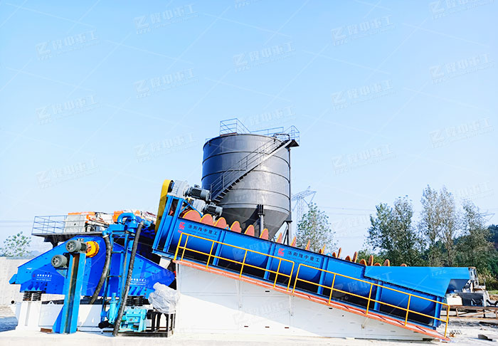 沙土洗砂生产线如何配置？洗砂机怎么选？(图3)