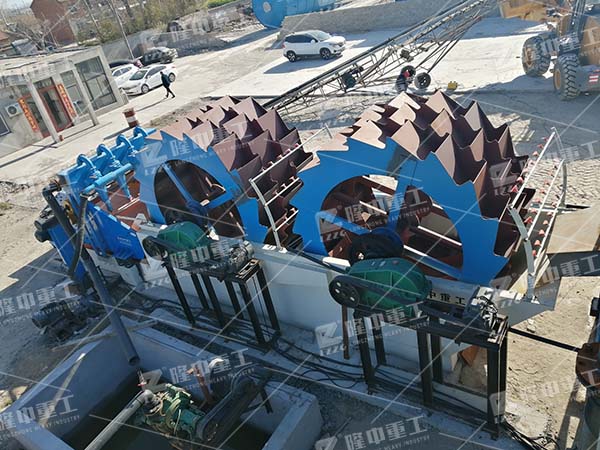 轮式洗沙机能洗花岗岩吗？花岗岩洗砂利润分析(图3)