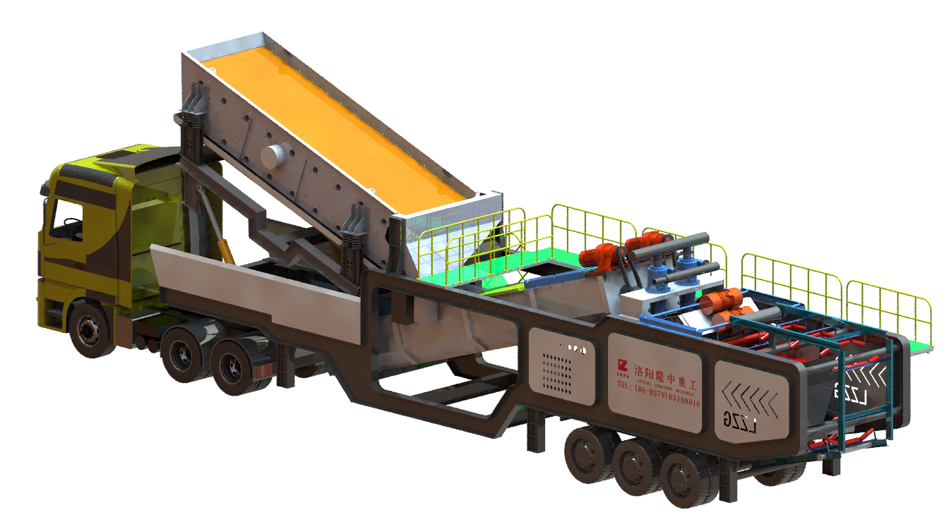 高质量的车载式移动洗砂机应该具备哪些特性？(图2)