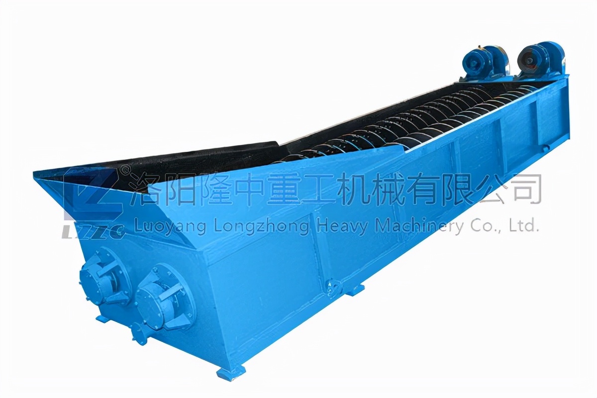 螺旋洗砂机在制砂生产线中洗选优势(图1)