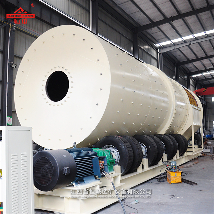 圆筒洗矿机，含粘泥多的沙金矿选矿解决方案(图2)