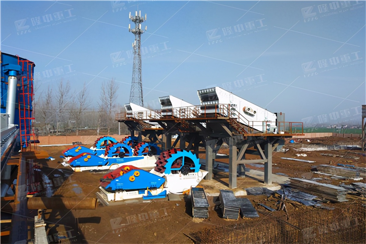 螺旋洗砂机每小时用水量大？怎样使用既环保又节约成本(图1)