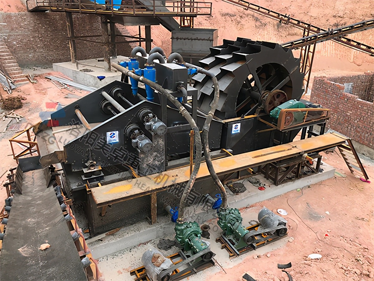 每小时50至150吨的中小型洗砂机的价格是多少？(图2)