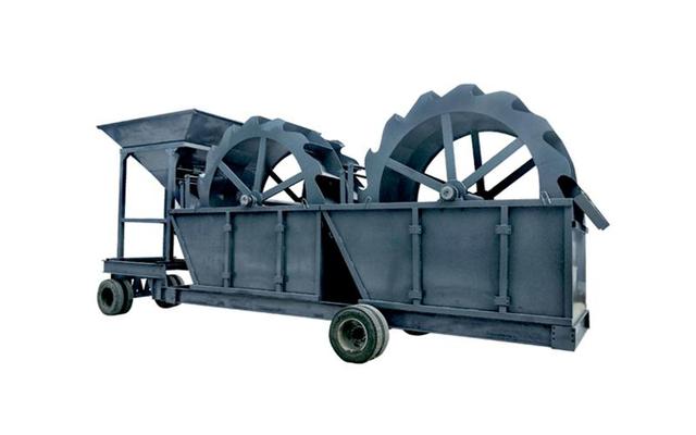 洗砂机脱水筛大型筛砂机振动筛分机移动式破碎站(图1)