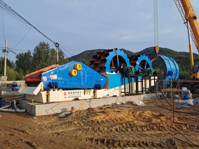 洗砂机清洗河沙如何才能更干净？隆中为您支招(图1)