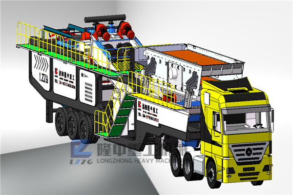 把旧的洗砂生产线淘汰了吧，可移动的洗沙生产线才是正确选择(图3)