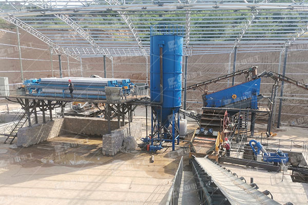 洗砂后的大量泥浆污水该怎么处理?(图2) 洗砂后的大量泥浆污水该怎么处理?(图2)